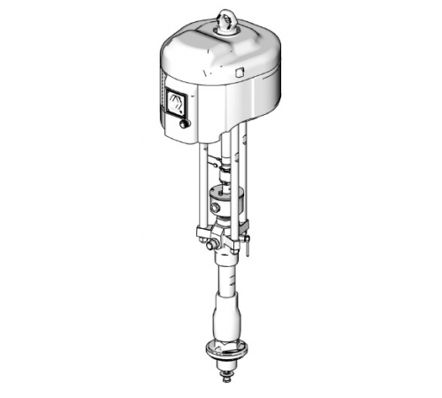 固瑞克(GRACO) NXT Check-Mate 黄油白油干油锂基脂钙基脂润滑脂油泵气动柱塞泵